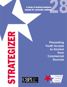 Strategizer 28 - Preventing Youth Access to Alcohol from Commercial Sources - Download