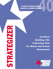 Strategizer 40 - Coalition Building 104: Collecting Data for Needs and Assets Assessment - Download