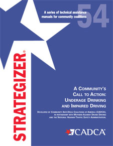 Strategizer 54 - A Community’s Call to Action: Underage Drinking and Impaired Driving - Download