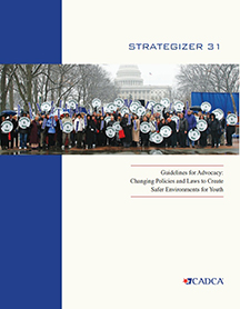 Strategizer 31 - Guidelines for Advocacy: Changing Policies and Laws to Create Safer Environments for Youth - Download