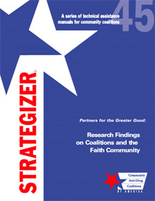 Strategizer 45 - Research Findings on Coalitions and the Faith Community - Download